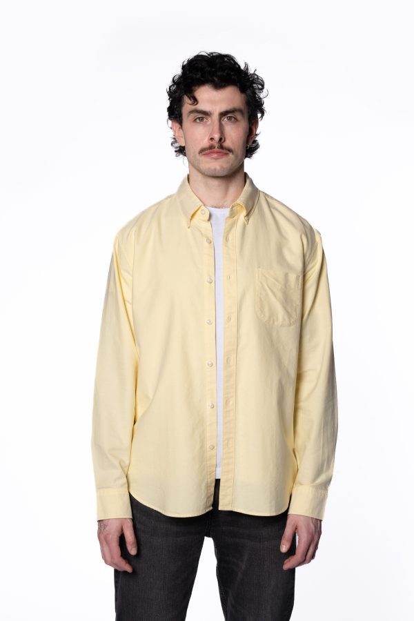 Tailored Fit Oxford Shirt – Yellow