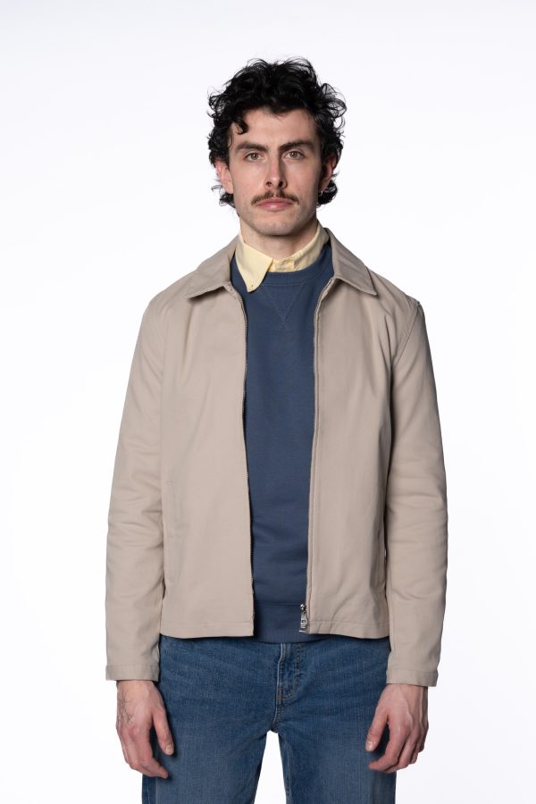 Cotton Harrington Jacket - Stone