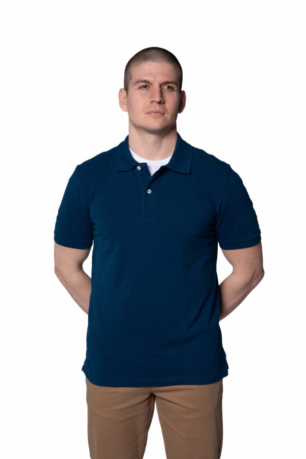 Regular Fit Pique Polo Shirt – Teal
