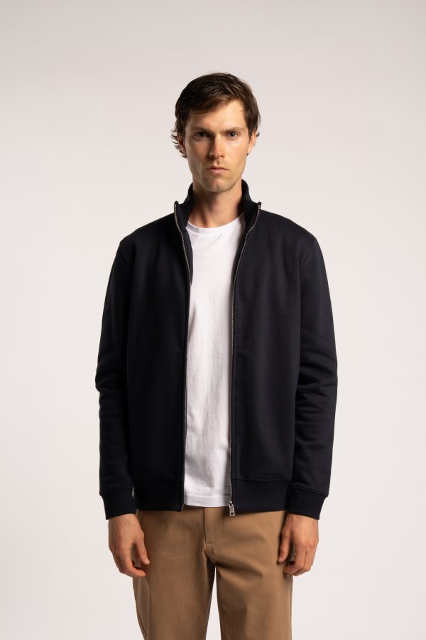 Zip Up Sweatshirt - Navy