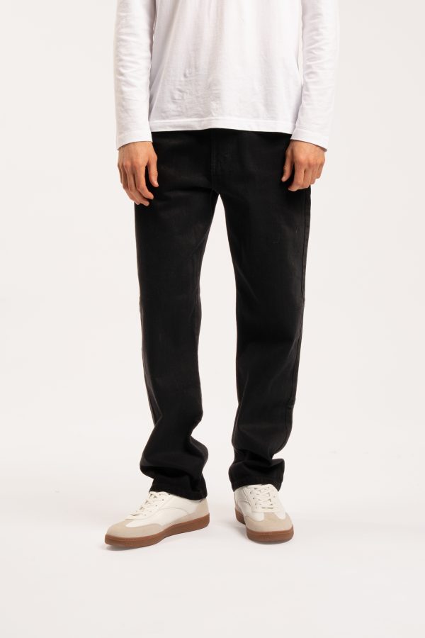 Straight Fit Jeans - Black