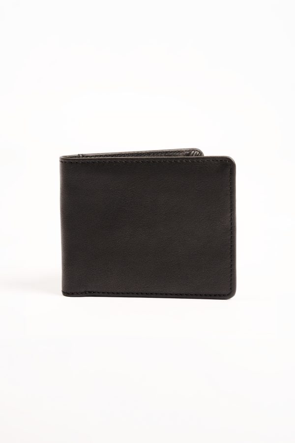 Nappa Leather Wallet - Black
