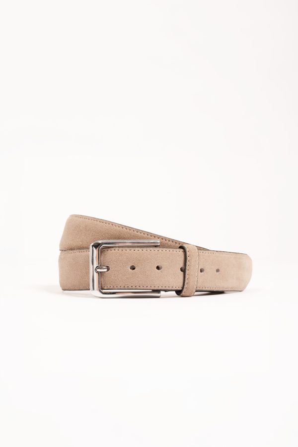 Suede Belt - Sand