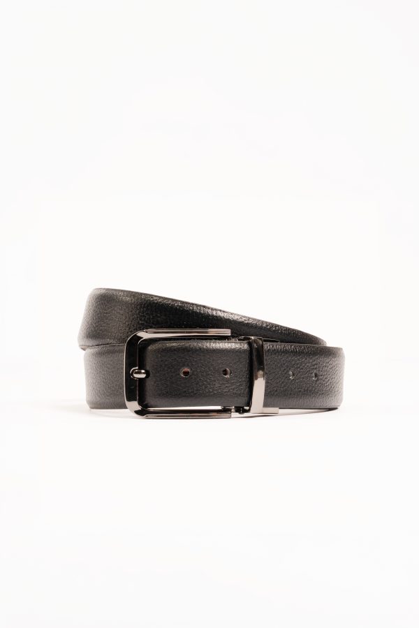 Reversable Belt - Tan / Black