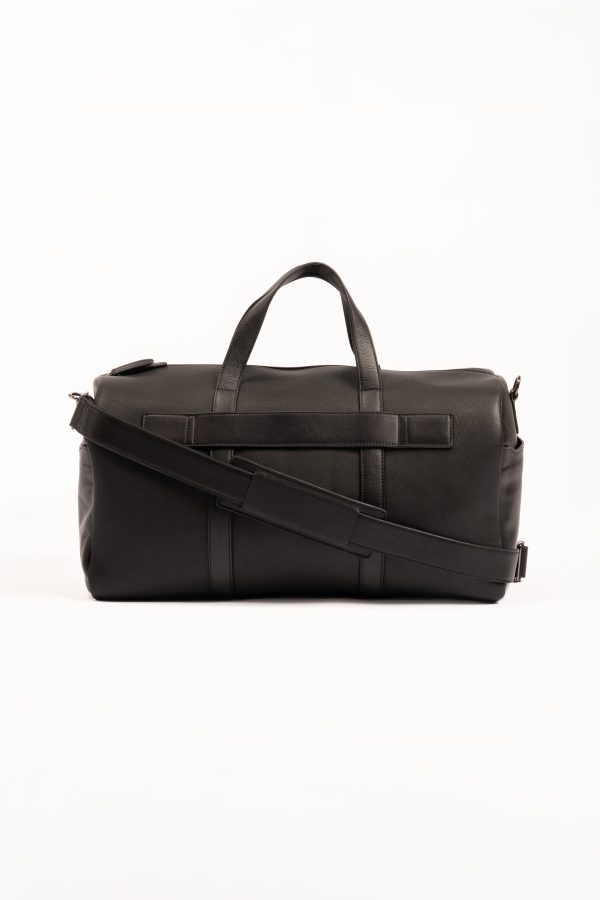 Nappa Leather Weekend Bag - Black